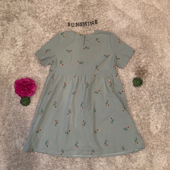 Sunflower Babydoll Dress - Picture 2 of 2